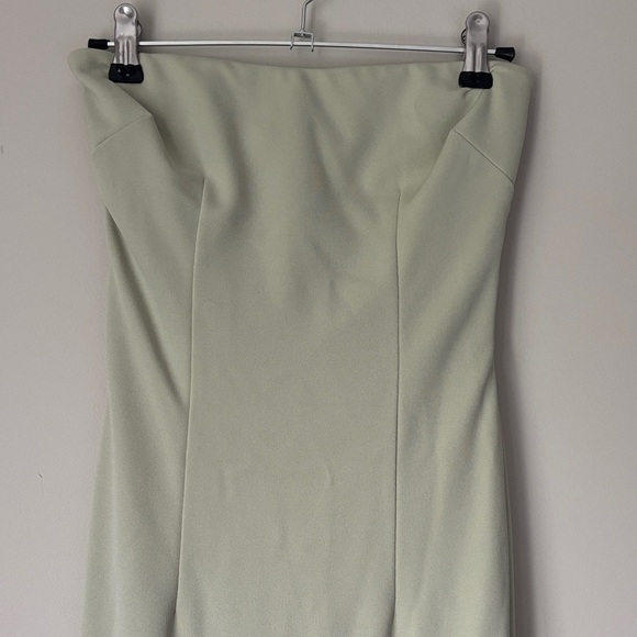 Katie May Strapless Sage Color with open back size xxs - Picture 6 of 11